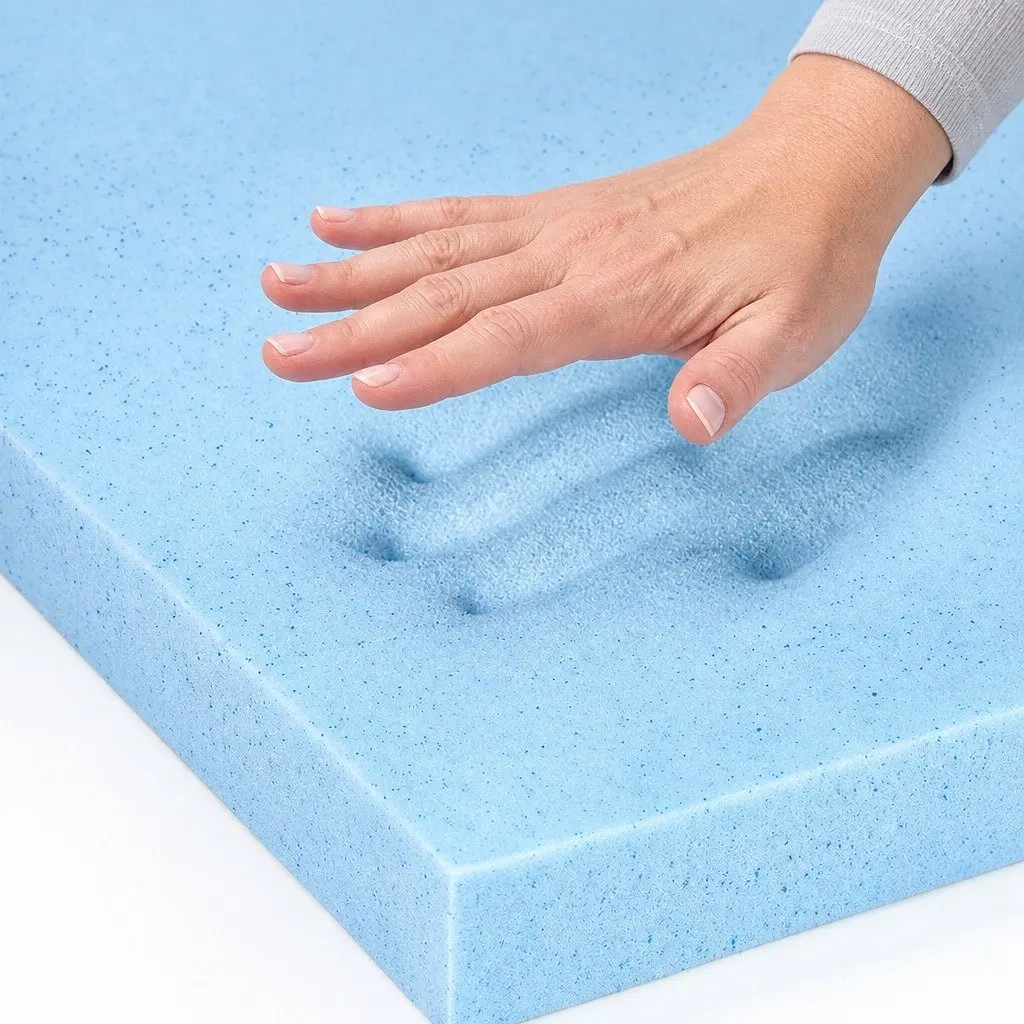 Queen Size 5cm Cool Gel Infused Memory Foam Topper
