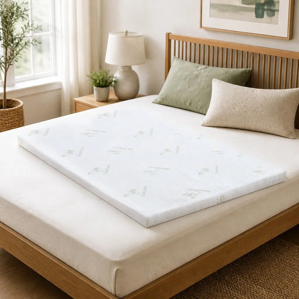 5cm Cool Gel Memory Foam Mattress Topper