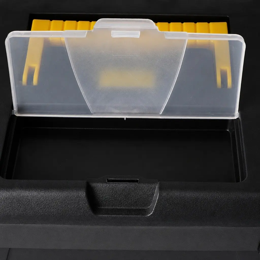 3 Pcs Tool Box Set Professional Storage Heavy Duty Portable Toolbox Organizer
