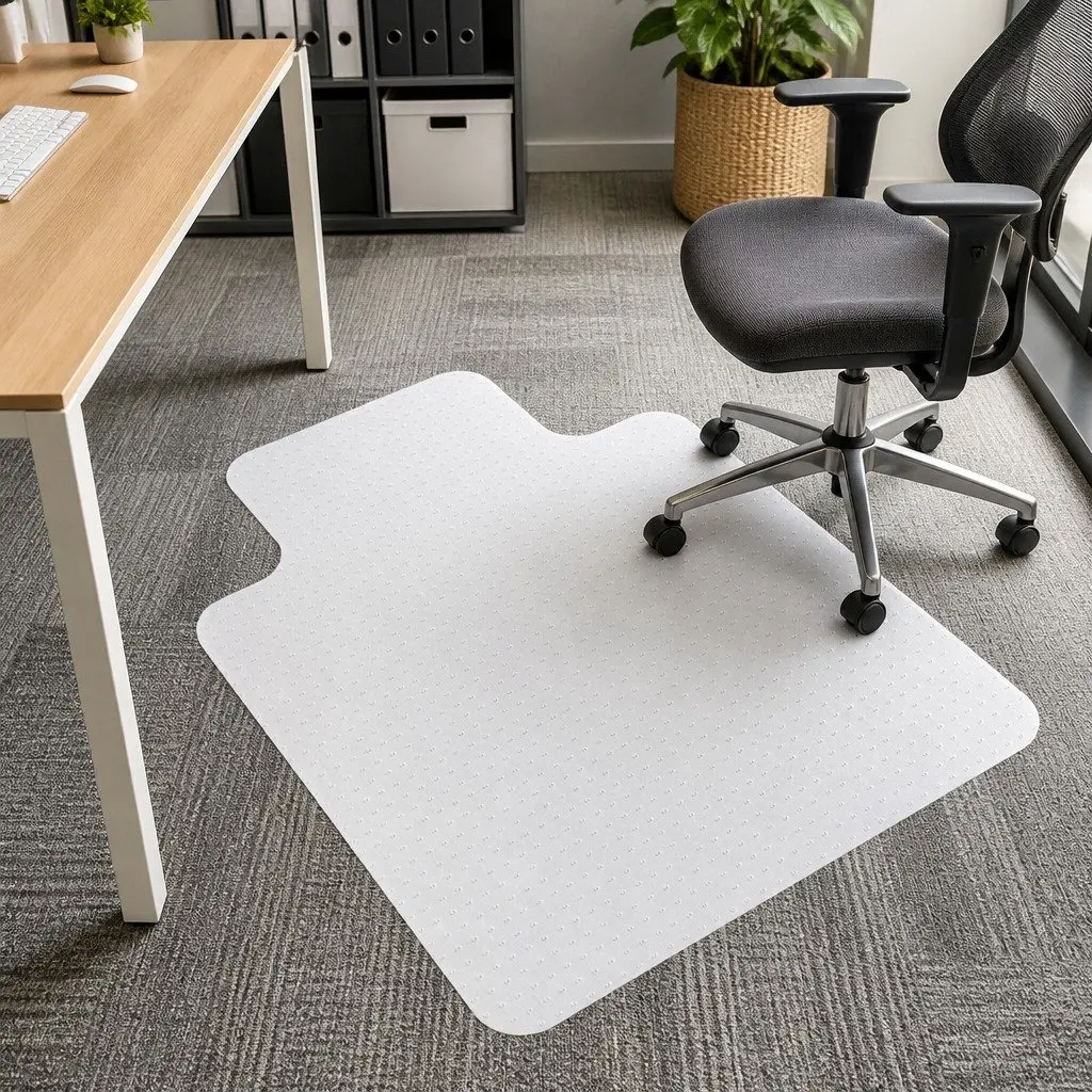 PVC Chair Mat for Carpet Floor Protection