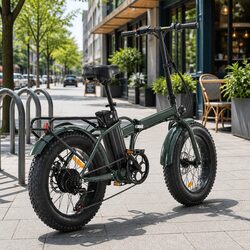 20 Inch Folding Electric Bike Urban Commuter eBike 250W Motor 36V Battery