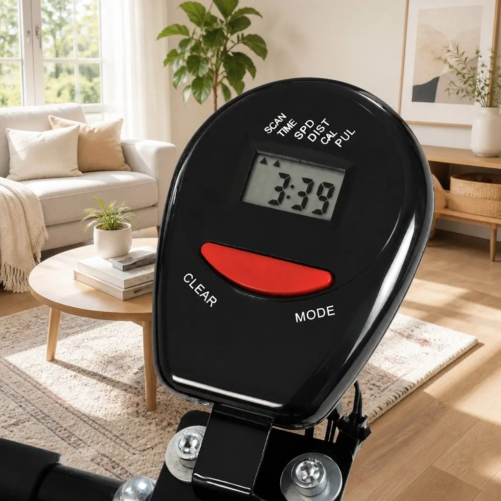 Exercise Bike Powder-coated Steel 102cm x 48cm x 113cm Black