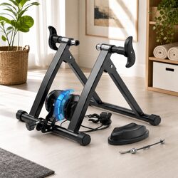 Durable Foldable Bike Trainer Stand with Magnetic Resistance