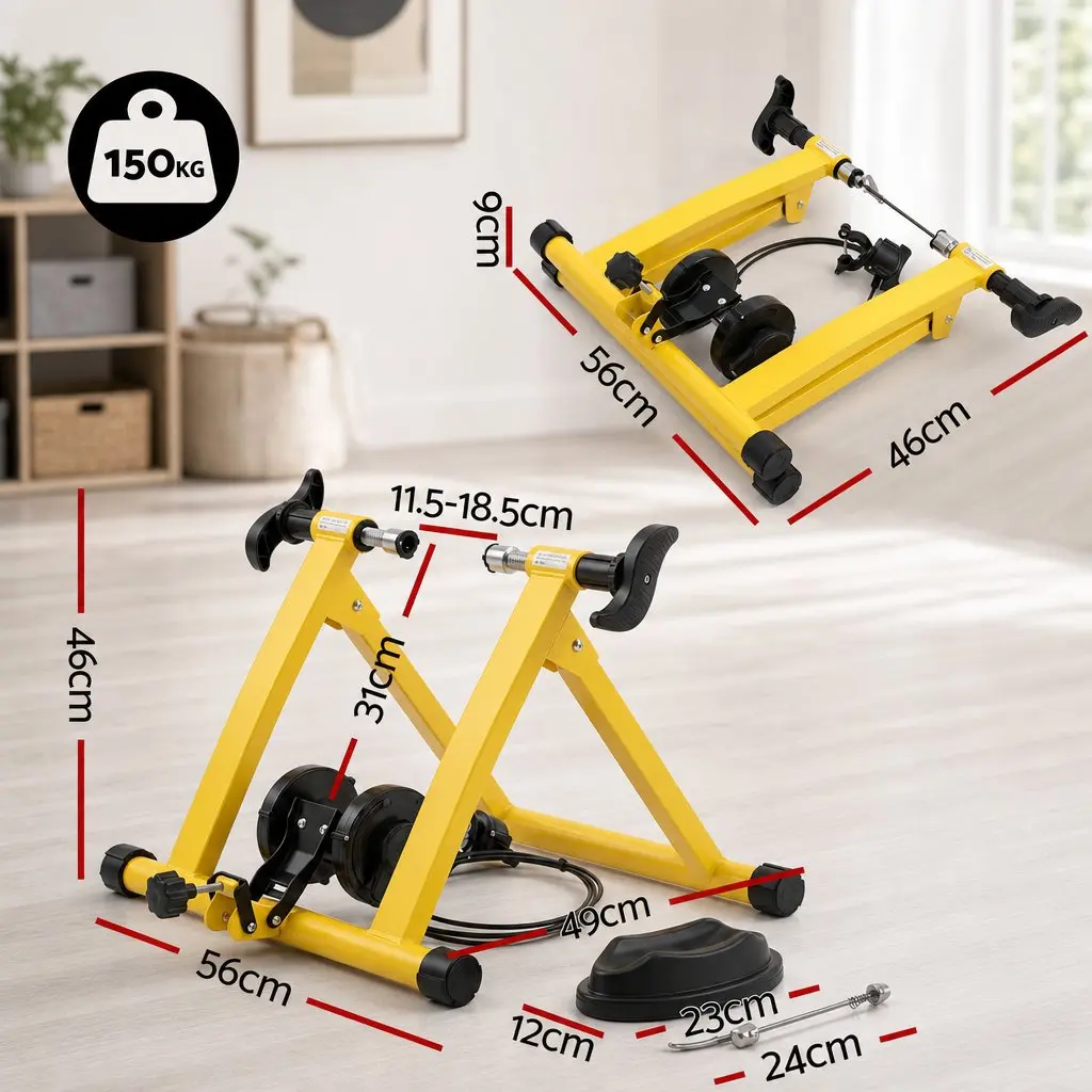 Indoor Cycling Bike Trainer Stand with Magnetic Resistance