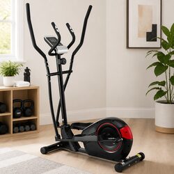 Durable Elliptical Cross Trainer with Adjustable Resistance