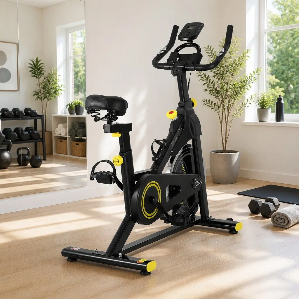 Adjustable Exercise Bike with Bluetooth
