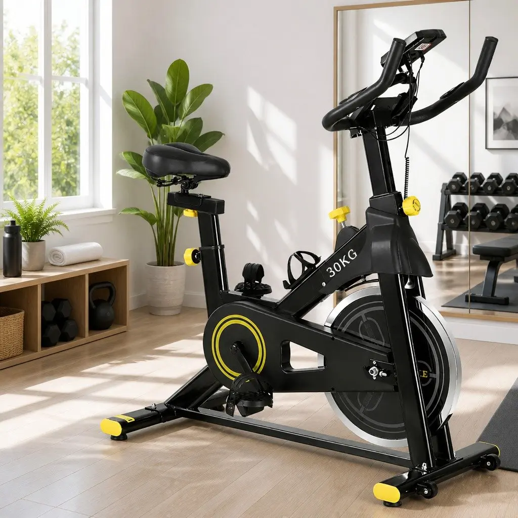 Adjustable Exercise Bike with Bluetooth
