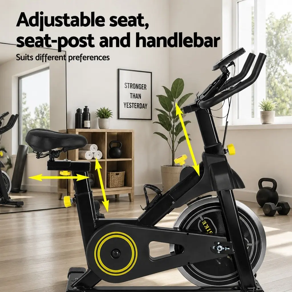 Adjustable Exercise Bike with Bluetooth