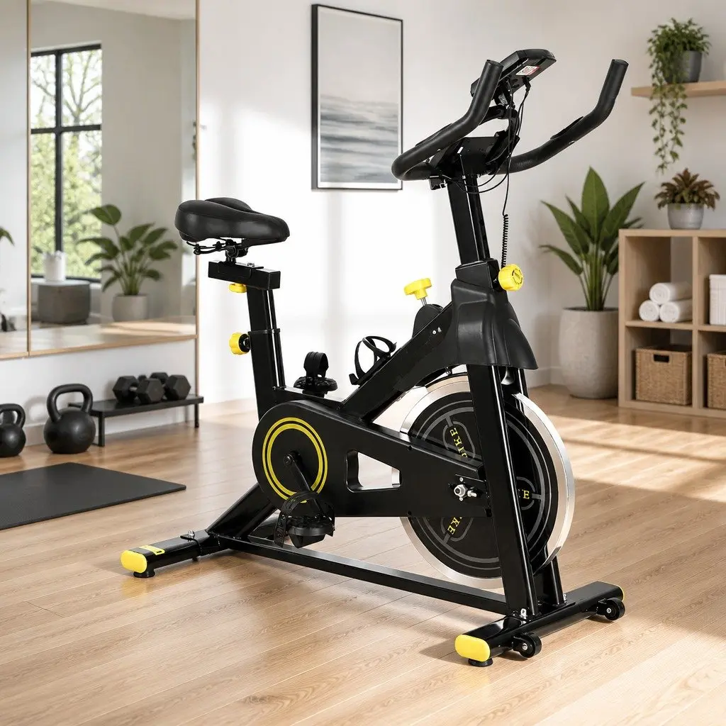Adjustable Exercise Bike with Bluetooth