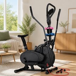 Premium 6 in 1 Elliptical Cross Trainer for Home Workouts