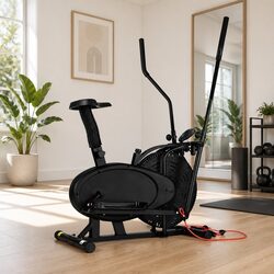 Durable 4 in 1 Exercise Bike Cross Trainer Home Gym