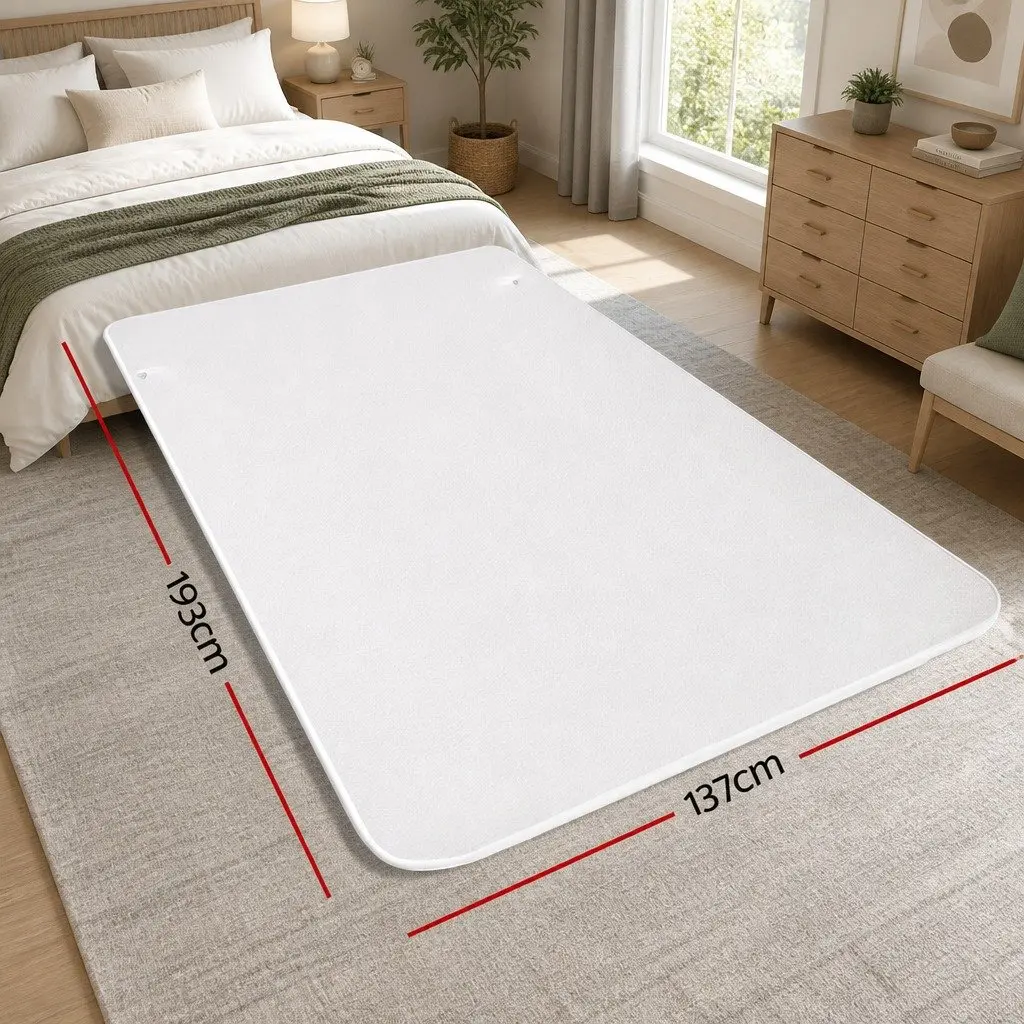 Double Electric Blanket with Fleece Underlay