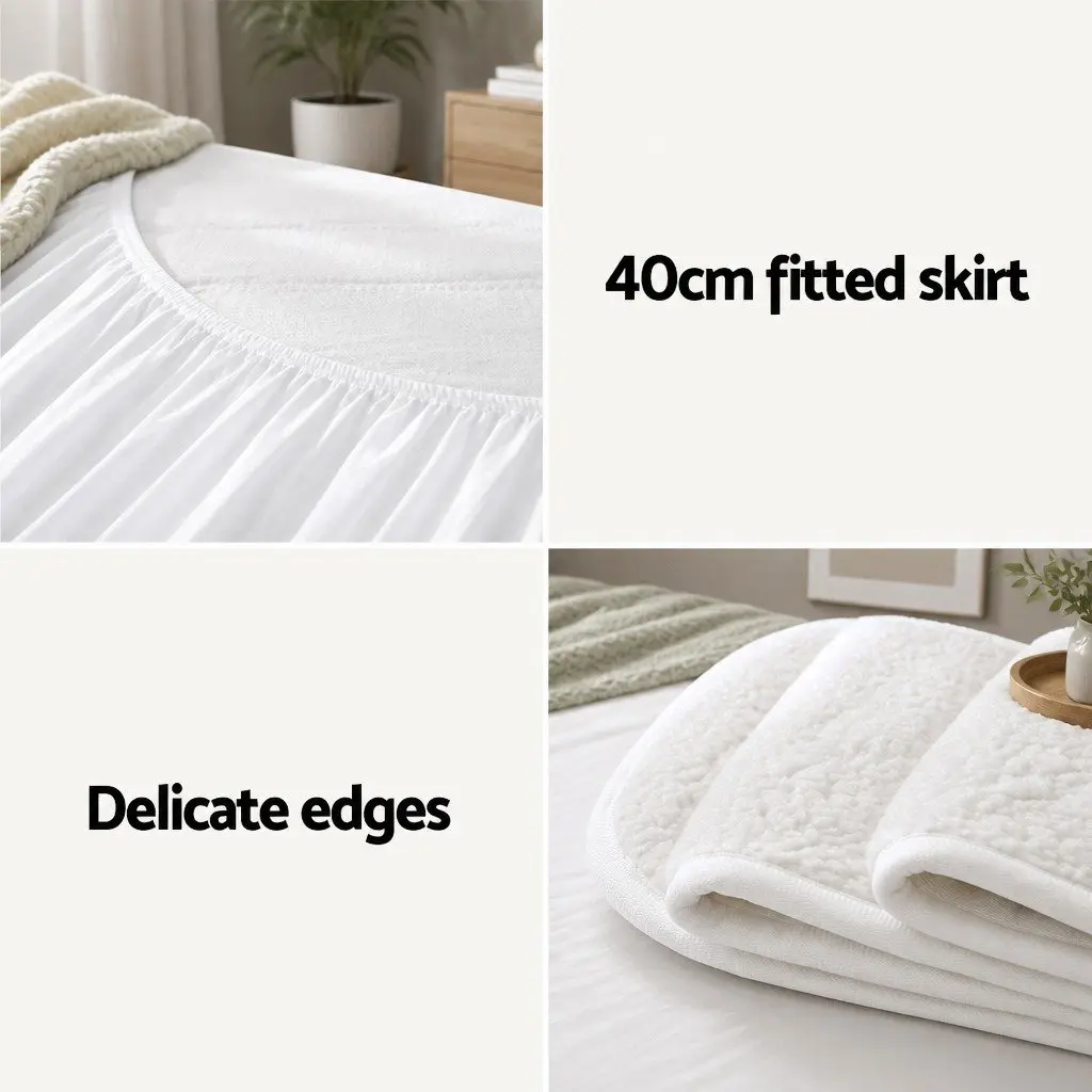 Double Electric Blanket with Fleece Underlay