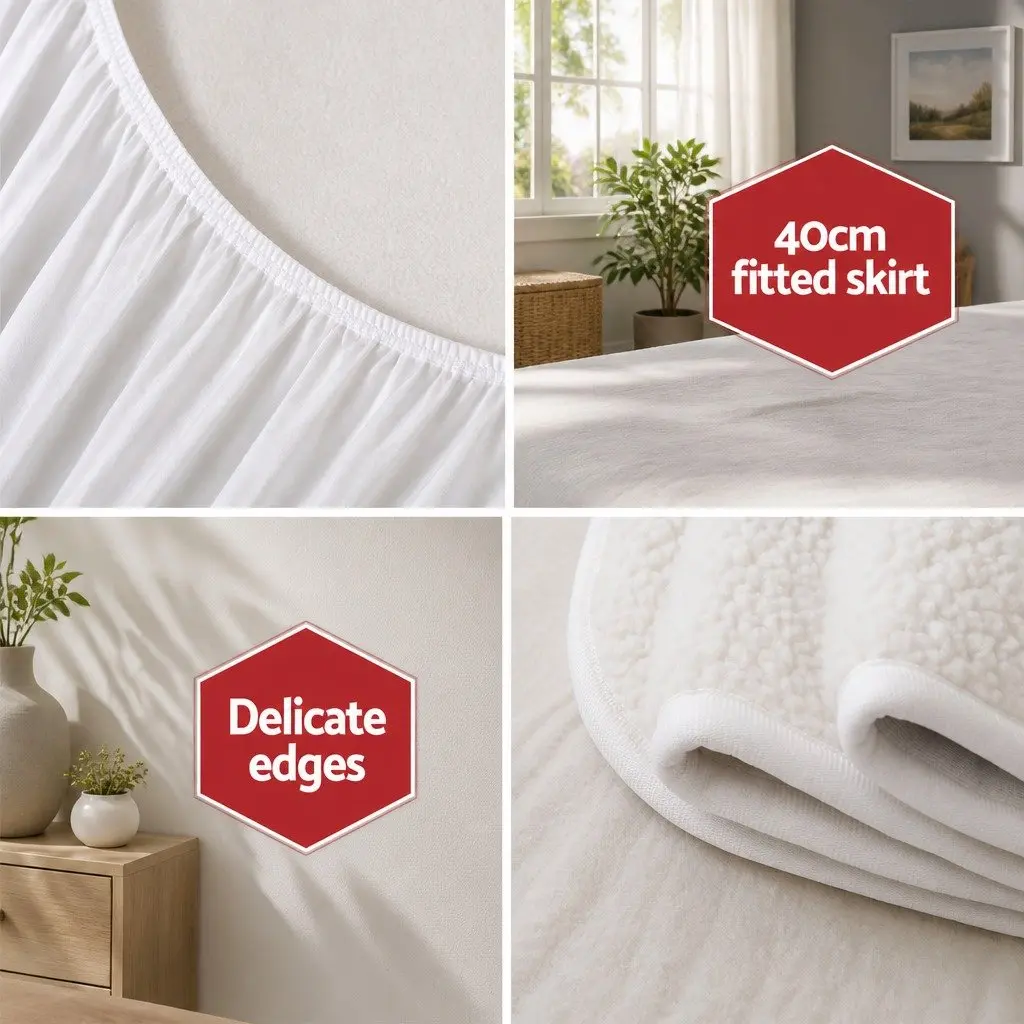 Double Electric Blanket with Fleece Underlay