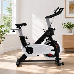 Premium 15kg Flywheel Exercise Bike with LCD Display
