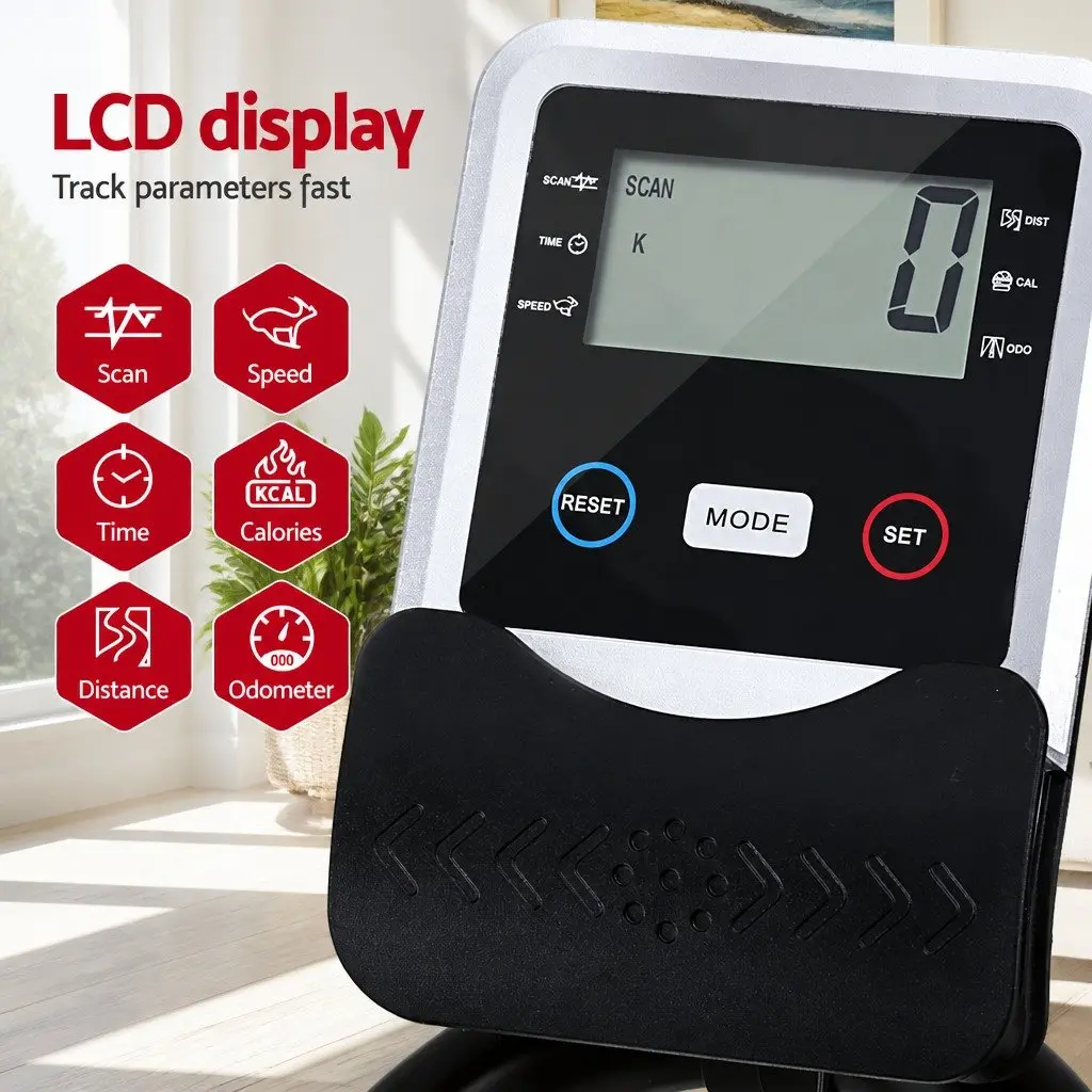 15kg Flywheel Exercise Bike with LCD Display