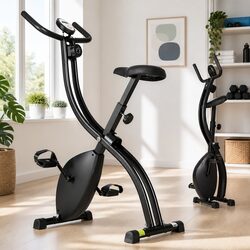 Magnetic Folding Exercise Bike for Cardio Fitness