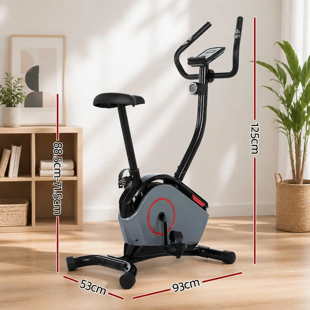 Magnetic Upright Exercise Bike with 8 Resistance Levels