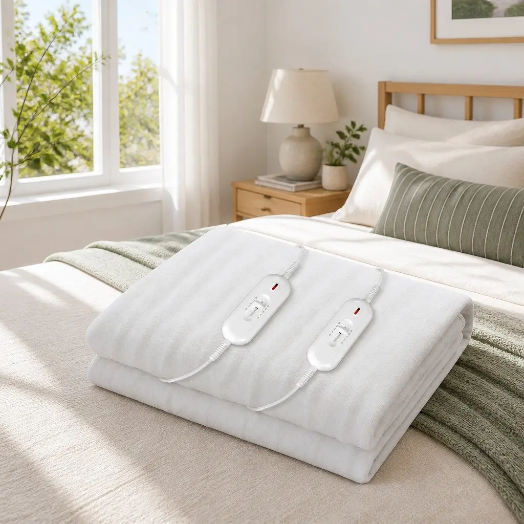 Electric Blanket for Double Beds with Remote Control