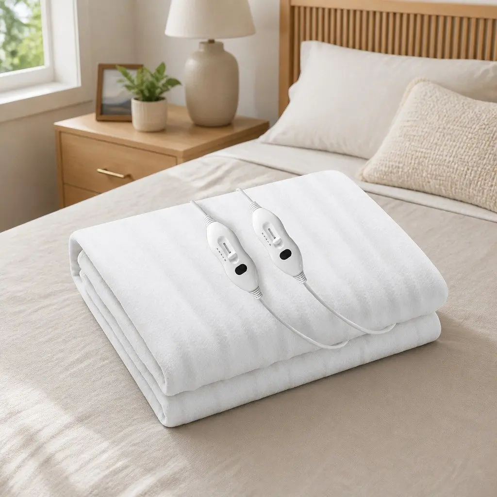 Queen Size Electric Blanket with Remote Control
