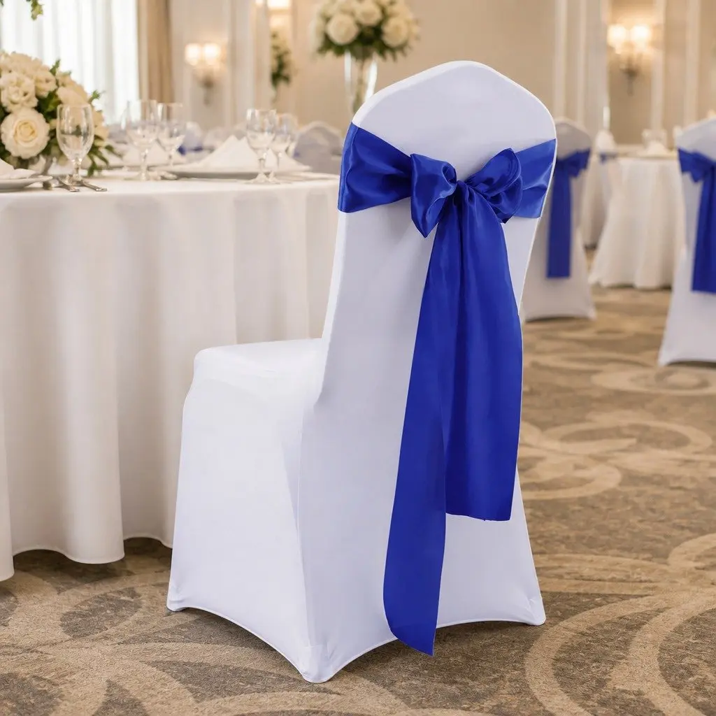 Satin Chair Sashes 278x18cm Multicoloured