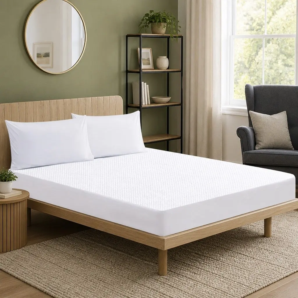 Single Mattress Protector Topper Waterproof Cooling