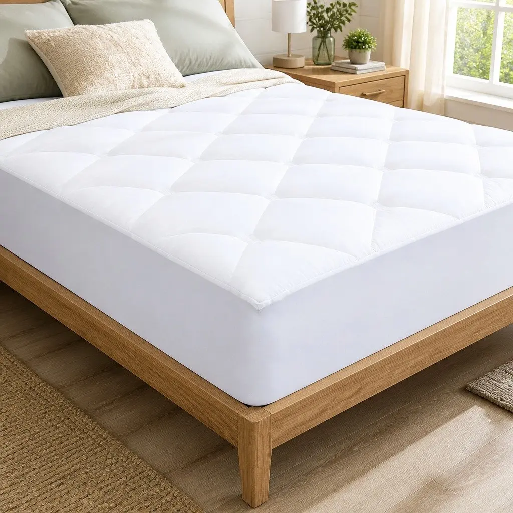 Single Fitted Waterproof Mattress Protector
