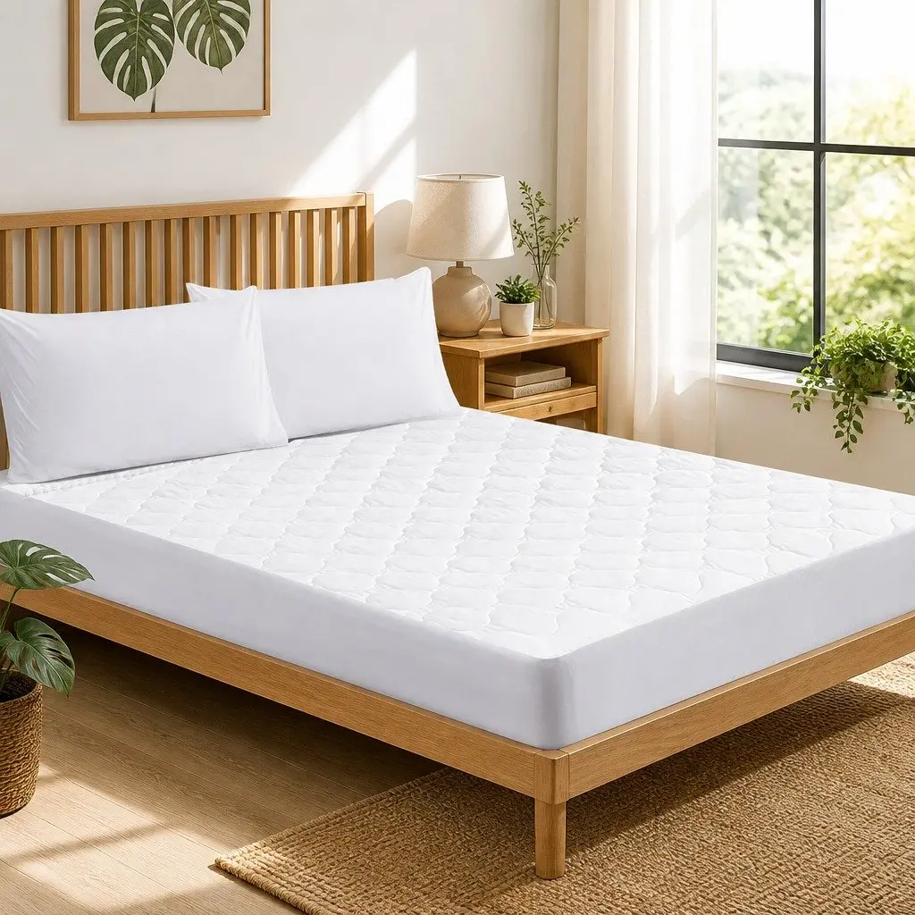 Single Fitted Waterproof Mattress Protector