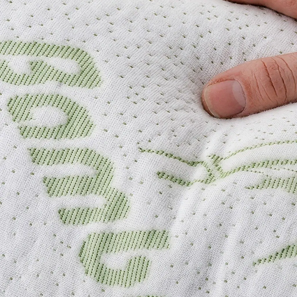 Memory Foam Pillow Bamboo Fabric Cover 70cm x 40cm