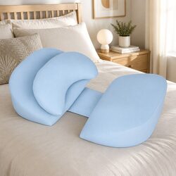 Pregnancy Pillow Full Body Maternity Support Sleeping Pillow Adjustable Belly