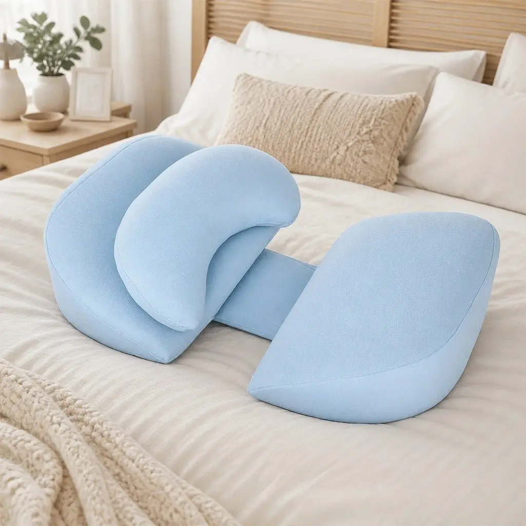 Full Body Pregnancy Pillow with Adjustable Support