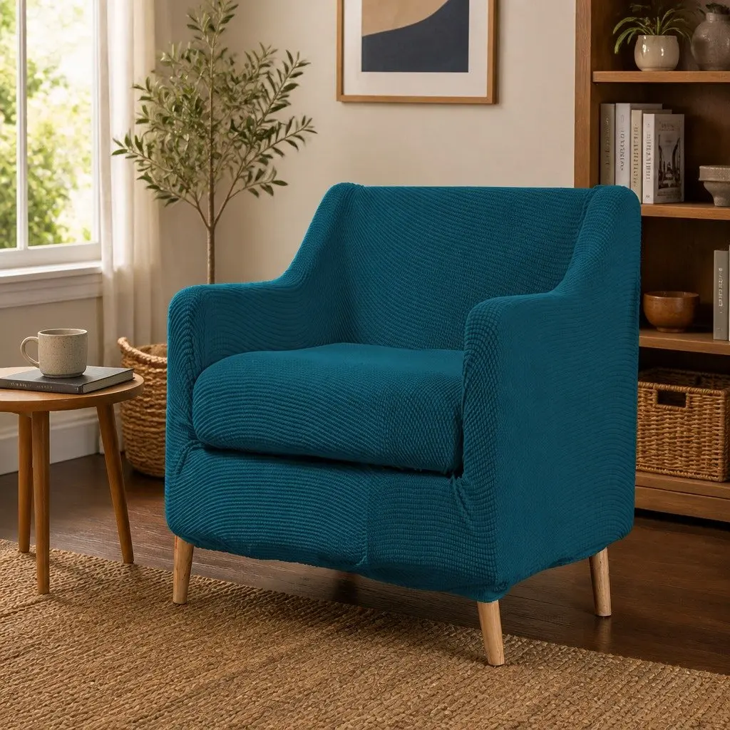 Sofa Seat Cover Stretch Protector Machine Washable Removable Furniture Guard