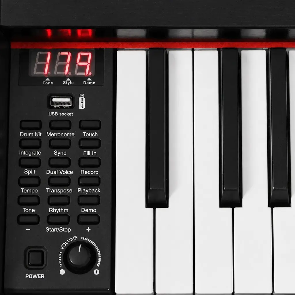 88 Keys Electronic Piano Keyboard with Stand