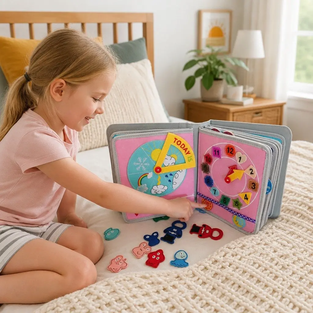 Interactive My Space Book for Kids Aged 4-6