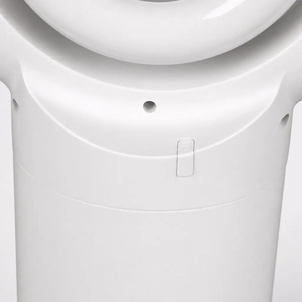 Bladeless Tower Fan ABS Plastic 72cm White with Silver