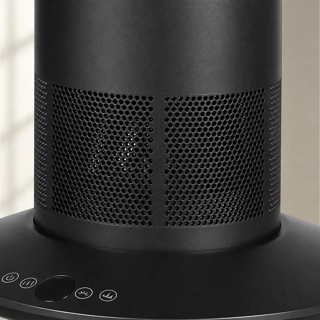 Bladeless Fan Heater Tower with Remote Control
