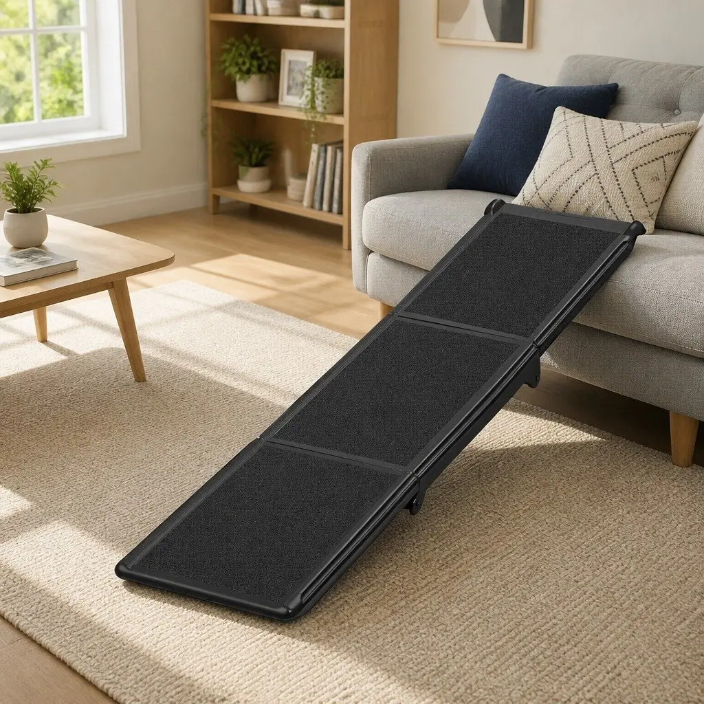 Foldable Dog Ramp for Easy Access to Vehicles and Furniture