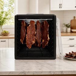 Durable Food Dehydrator with 9 Stainless Steel Trays