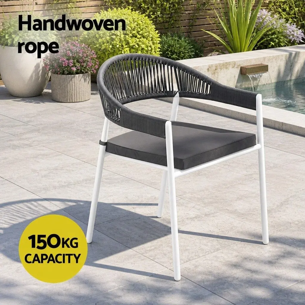 9-Piece Outdoor Dining Set with Cushions