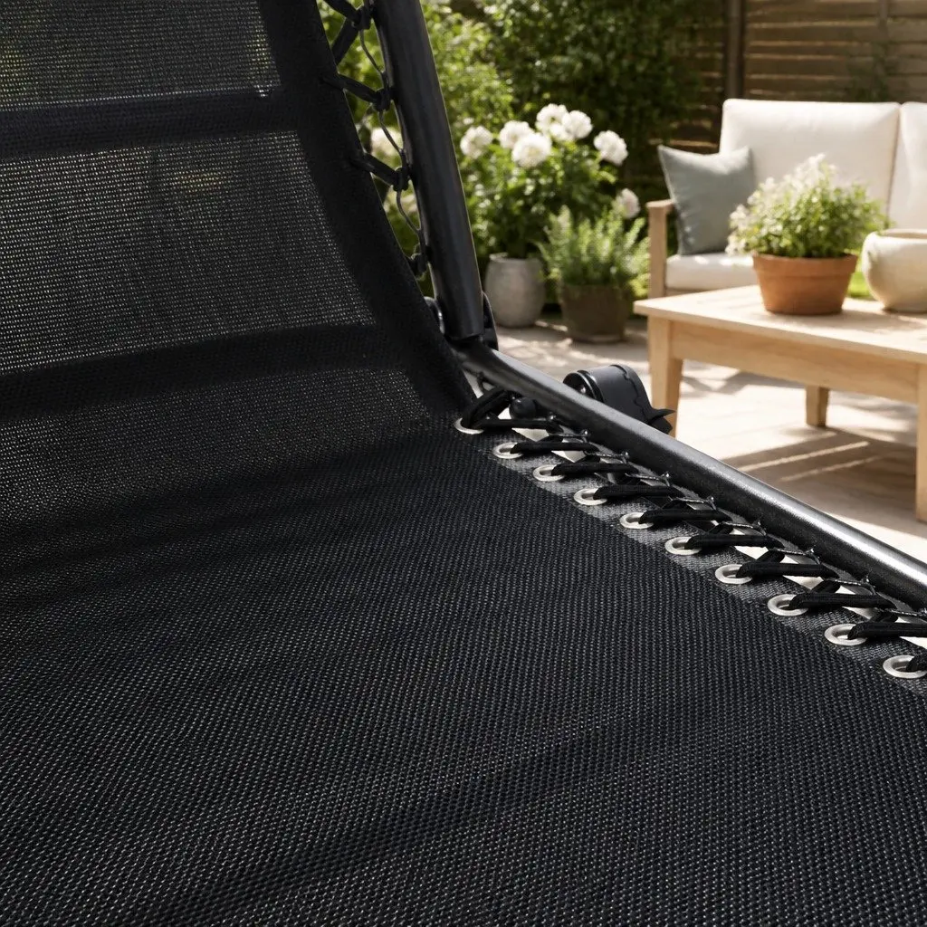 Folding Zero Gravity Reclining Chair Set