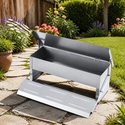 5KG Galvanized Steel Automatic Chicken Feeder
