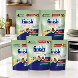 Ultimate Pro 0% Dishwashing Tablets 240 Pack All in 1 Cleaning Powerball