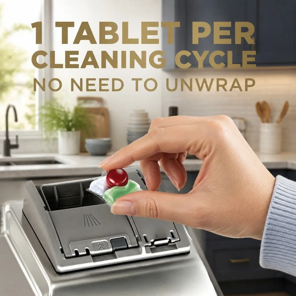 Powerball Ultimate Pro All in 1 Dishwashing Tablets 0% Formula 288 Pack