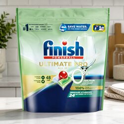 Powerball Ultimate Pro All in 1 Dishwashing Tablets 48 Pack 0% Formula