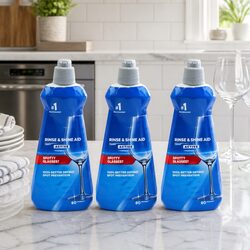 Shine & Dry Regular Rinse Aid 400mL Bottle Pack of 3