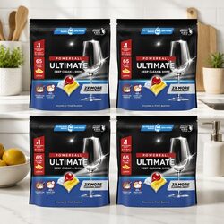 Powerful Ultimate Lemon Dishwasher Tablets 260 Count
