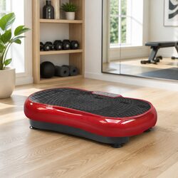 Sturdy Vibration Exercise Machine with Resistance Bands