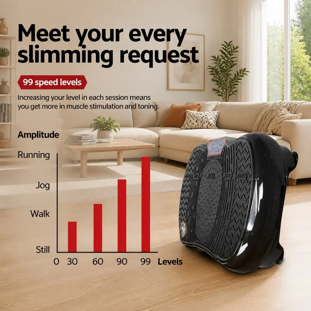 Vibration Machine Platform for Home Workouts