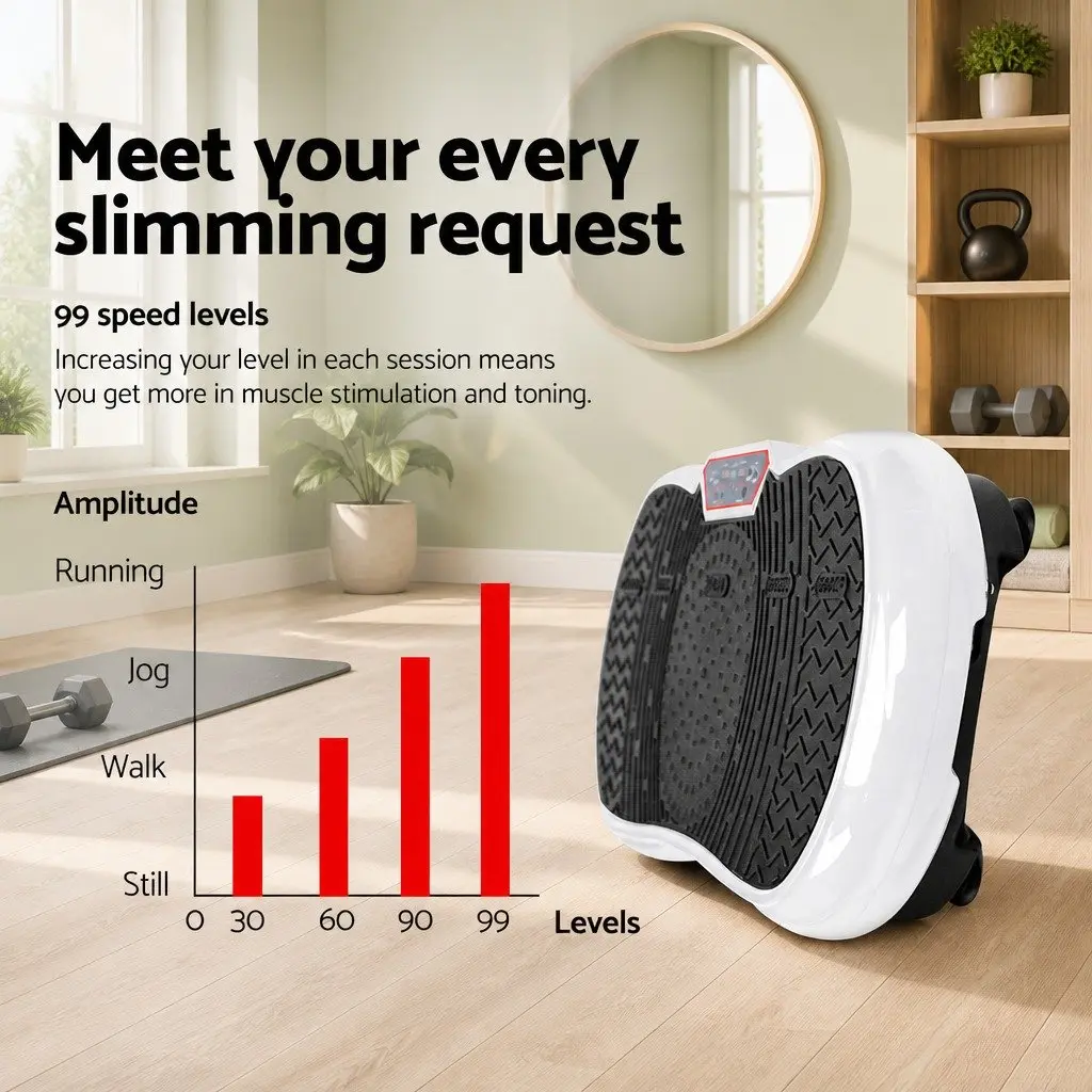 Vibration Exercise Machine with 99 Speed Levels