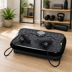 High-Quality Vibration Exercise Machine with Resistance Bands